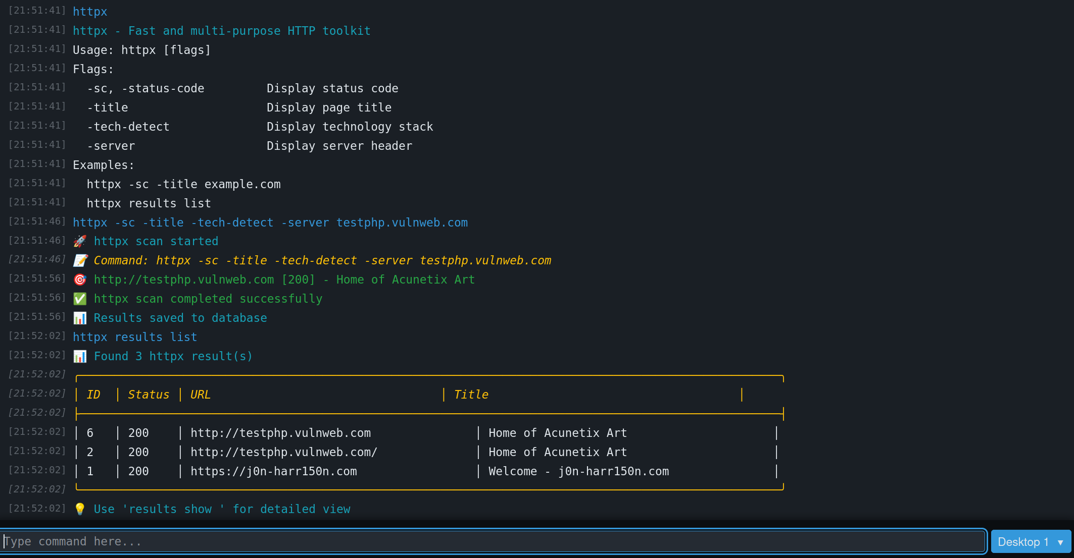 HTTPX Example